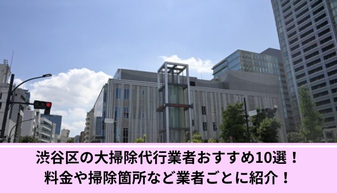 渋谷区大掃除代行