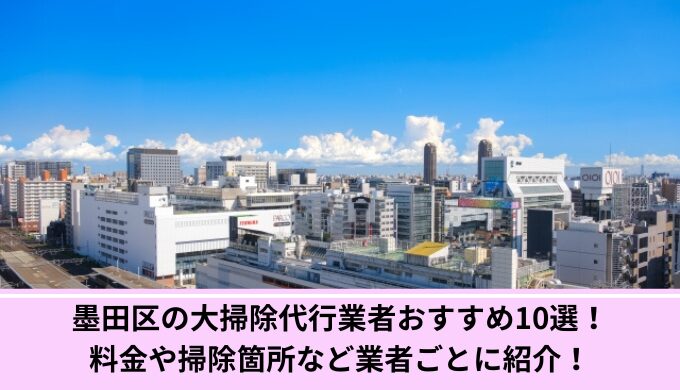 墨田区大掃除代行